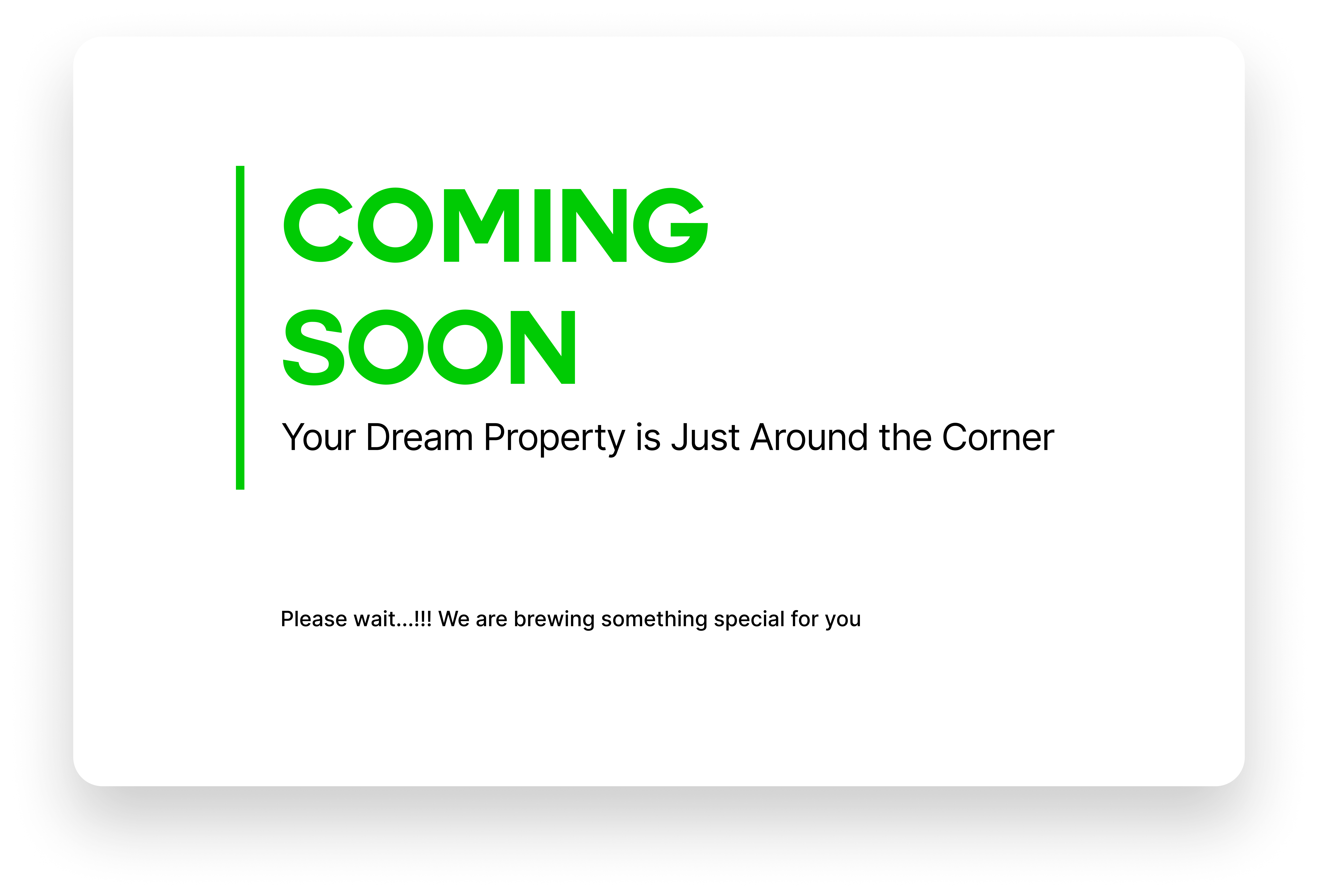 Coming Soon
